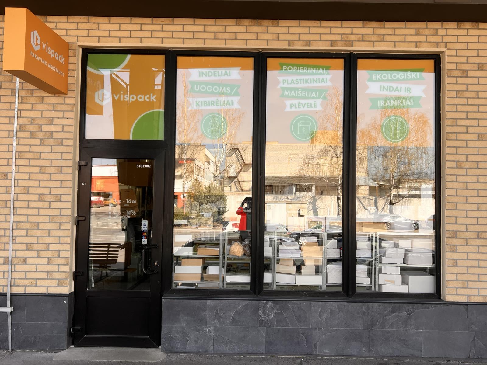 Po pakuotė 18 sandėlys